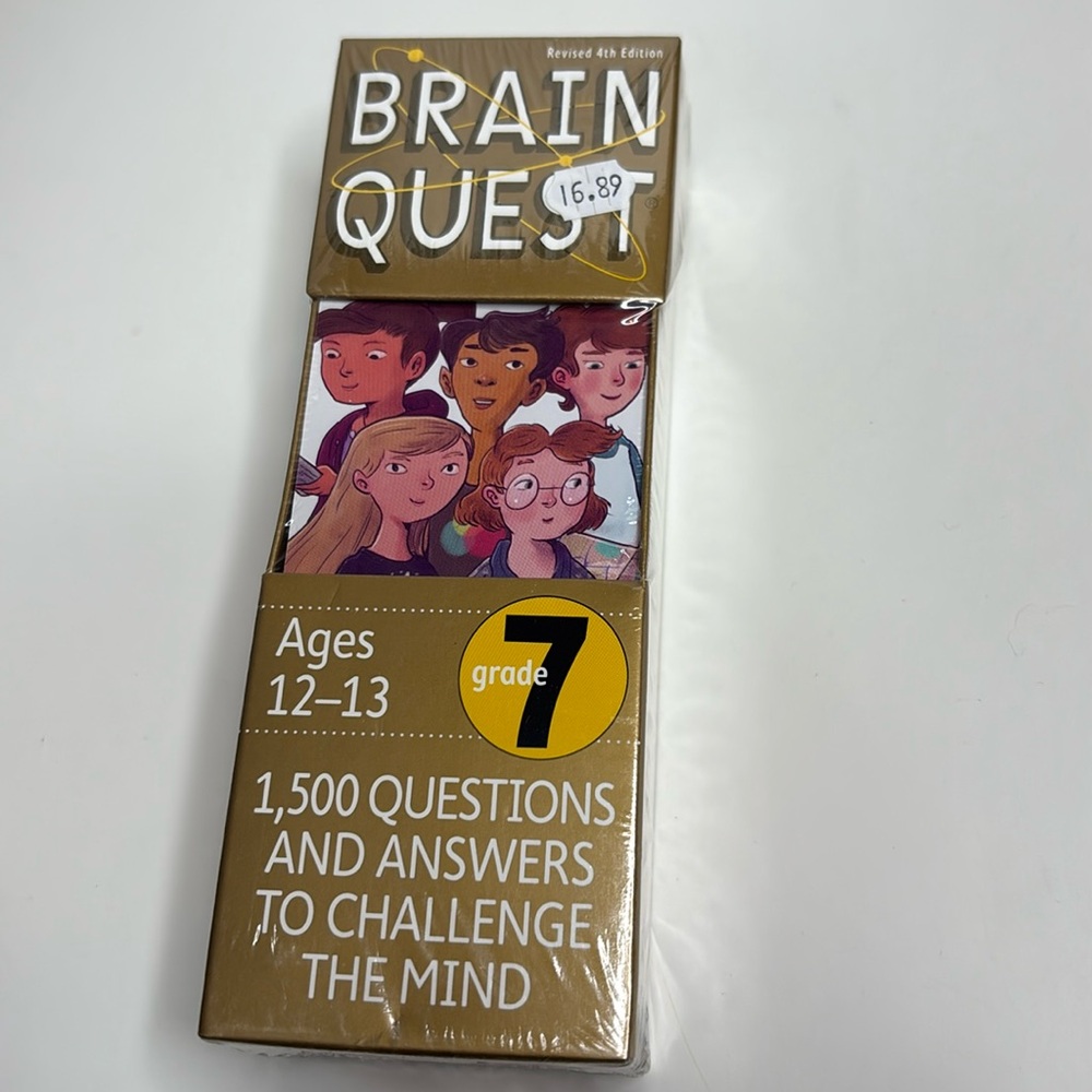 Brain Quest 7th grade Question Cards - ages 12-13